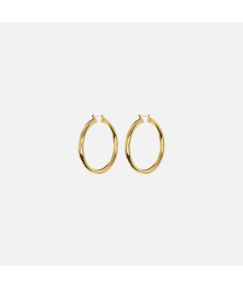 Luv AJ Amalfi Tube Hoop Earrings - Gold En savoir plus