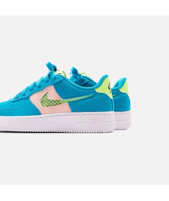 Nike Grade School Air Force 1 LV8 - Fresh Air / Oracle Aqua / Ghost Green le des métaux précieux