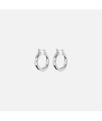 Luv AJ Baby Amalfi Hoop Earrings - Silver la livraison gratuite