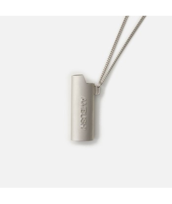 Ambush Logo Lighter Necklace L - Silver Les magasins à Paris