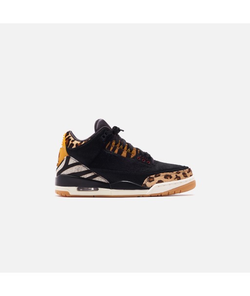 Nike Air Jordan 3 Retro SE Animal Instinct - Black / Dark Mocha / Rope / Mulitcolor sur le site 