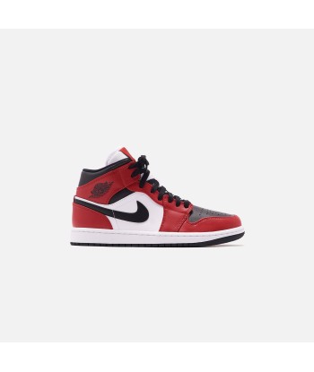 Nike Grade School Air Jordan 1 Mid - Black / Gym Red Voir les baskets