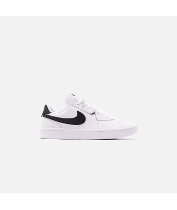 Nike WMNS Court Blanc - White / Black / Team Orange Livraison rapide