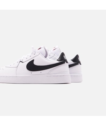 Nike WMNS Court Blanc - White / Black / Team Orange Livraison rapide