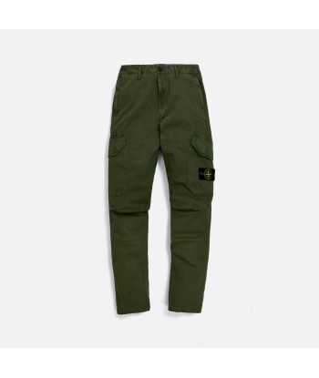 Stone Island Garment Dyed Broken Twill Pant - Olive 2023