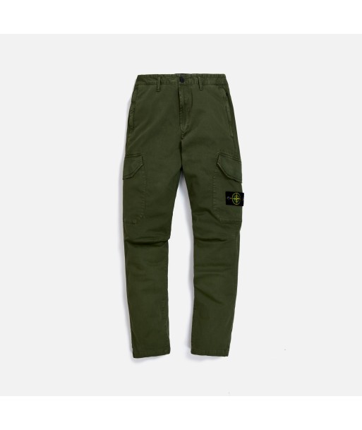 Stone Island Garment Dyed Broken Twill Pant - Olive 2023