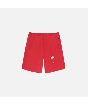 Palm Angels Logo Swim Shorts - Red est présent 