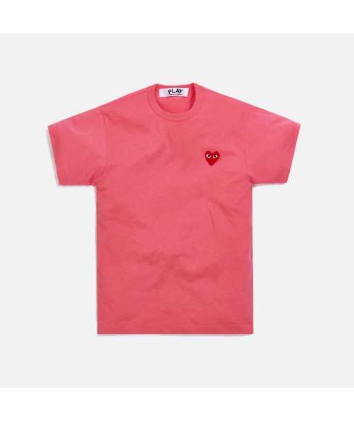 Comme des Garçons Play Tee - Pink Les magasins à Paris et en Île-de-France