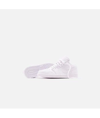 Nike WMNS Air Jordan 1 Low - Triple White les ctes