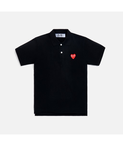 Comme Des Garçons Play Polo Shirt - Black Véritable concentré