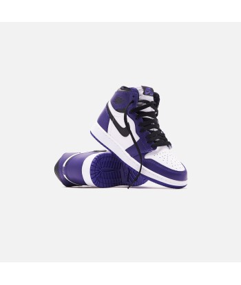 Nike Grade School Air Jordan 1 Retro High OG - Court Purple / Black 50-70% off 