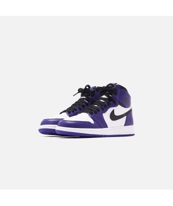 Nike Grade School Air Jordan 1 Retro High OG - Court Purple / Black 50-70% off 