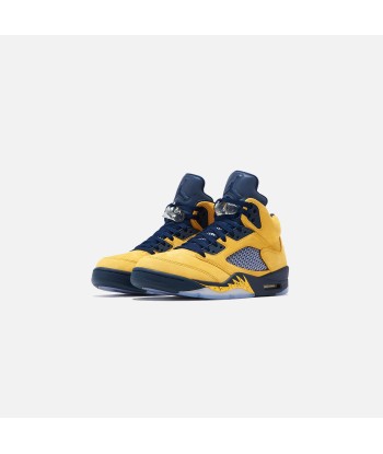 Nike Air Jordan 5 Retro SP - Amarillo / College Navy Economisez 