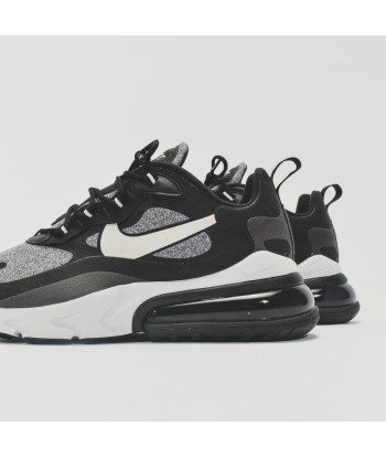 Nike Air Max 270 React - Black / Vast Grey / Off Noir Profitez des Offres !