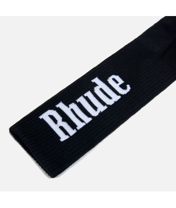 Rhude Vertical Socks - Black / White 2 - 3 jours ouvrés.