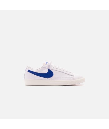 Nike Blazer Low Leather - White / Astronomy Blue chez Cornerstreet bien 