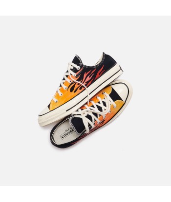 Converse Chuck 70 Archive Flame Ox - Black / Enamel Red / Egret store