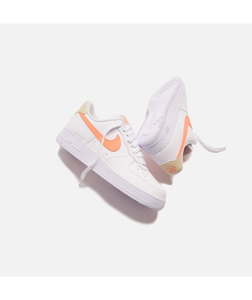 Nike WMNS Air Force 1 - White / Atomic Pink / Fossil Amélioration de cerveau avec