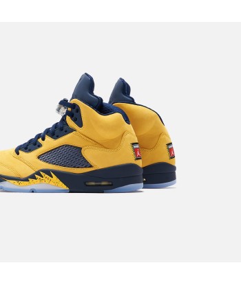 Nike Air Jordan 5 Retro SP - Amarillo / College Navy Economisez 