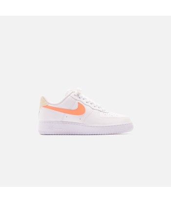 Nike WMNS Air Force 1 - White / Atomic Pink / Fossil Amélioration de cerveau avec