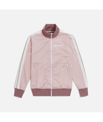 Palm Angels Classic Track Jacket - Pink / White Comparez et commandez 