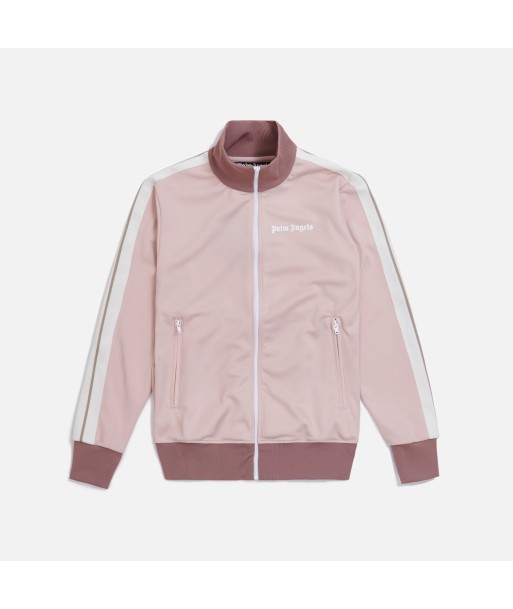 Palm Angels Classic Track Jacket - Pink / White Comparez et commandez 