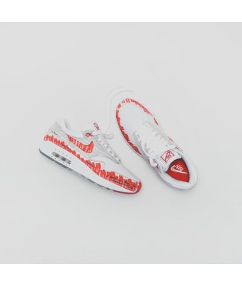 Nike Air Max 1 Sketch to Self - White / University Red / Neutral Grey de l' environnement