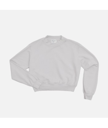 Cotton Citizen Milan Crewneck - White Stone Economisez 