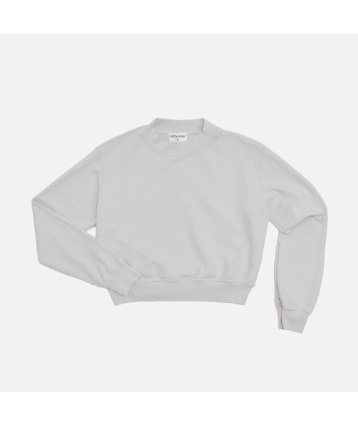 Cotton Citizen Milan Crewneck - White Stone Economisez 