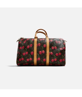 Louis Vuitton x Takashi Murakami Cherry Keepall 45 - Brown destockage