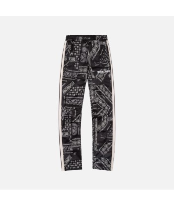 Palm Angels Bandana Classic Track Pants - Black / White chez Cornerstreet bien 