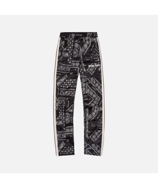 Palm Angels Bandana Classic Track Pants - Black / White chez Cornerstreet bien 