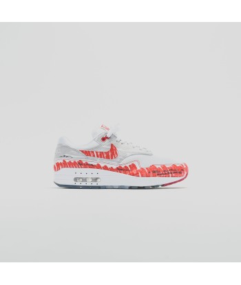 Nike Air Max 1 Sketch to Self - White / University Red / Neutral Grey de l' environnement