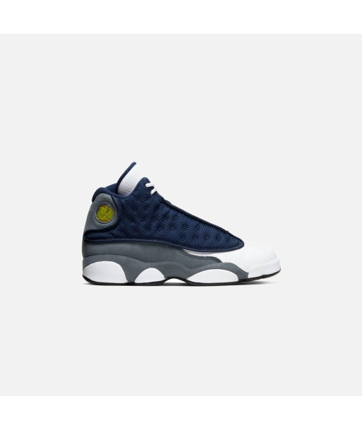 Nike Grade School Air Jordan 13 Retro - Navy / University Blue / Flint Grey prix