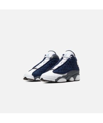 Nike Grade School Air Jordan 13 Retro - Navy / University Blue / Flint Grey prix