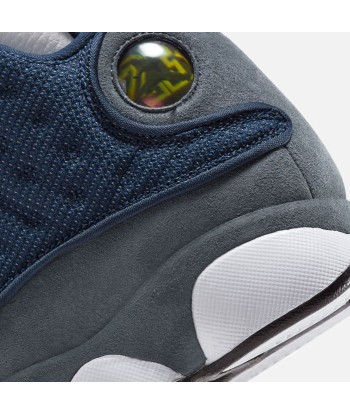 Nike Grade School Air Jordan 13 Retro - Navy / University Blue / Flint Grey prix