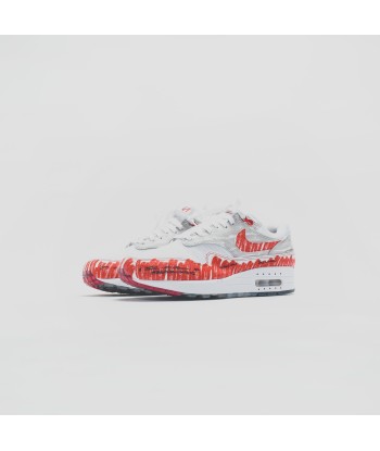 Nike Air Max 1 Sketch to Self - White / University Red / Neutral Grey de l' environnement