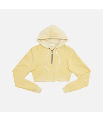 Cotton Citizen Brooklyn Crop Zip - Butter en ligne des produits 