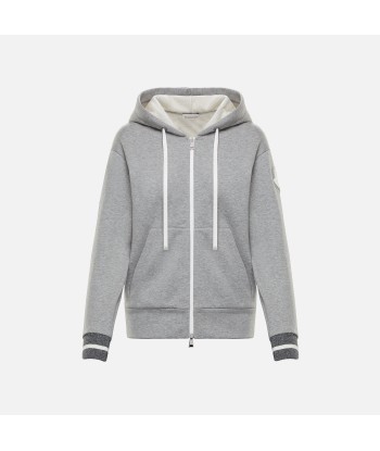 Moncler Maglia Cardigan Hoodie - Grey Les magasins à Paris