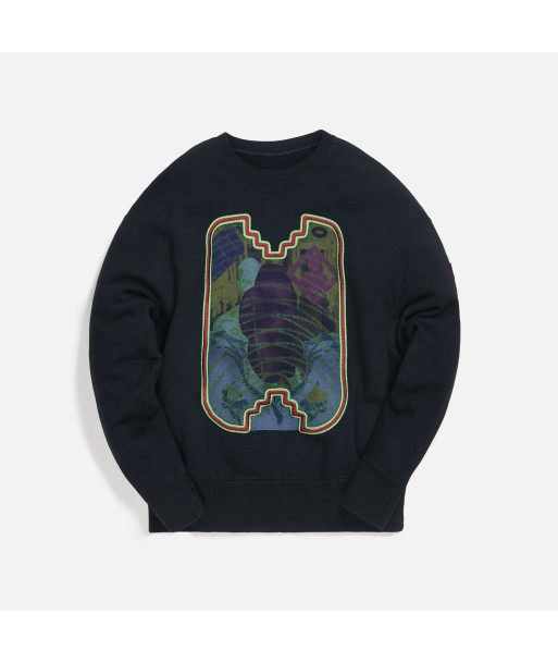 Cav Empt Overdye EMB Frame Crewneck - Black une grave pollution 