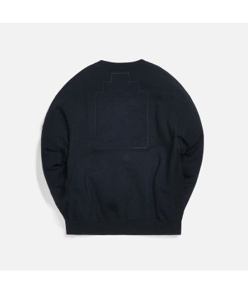 Cav Empt Overdye EMB Frame Crewneck - Black une grave pollution 