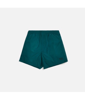 Y3 Logo Swim Shorts - Green acheter