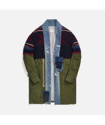 Greg Lauren 50/50 GL1 Artist Jacket - Blanket / Army Voir les baskets