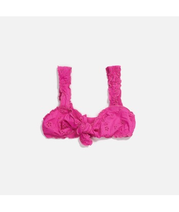 Frankies Bikinis Colby Top - Magenta les ligaments