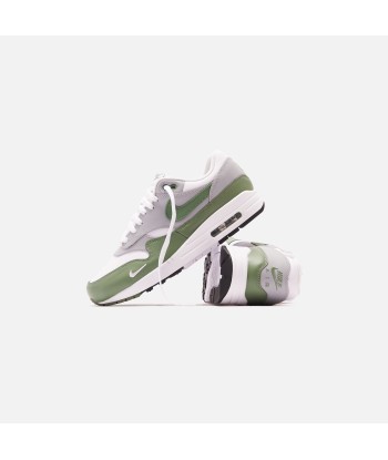 Nike Air Max 1 - White / Spiral Sage / Wolf Grey / Black soldes