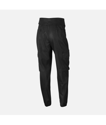 Nike Air WMNS Jordan Ctr Faux Leather Utility Pant - Black de votre