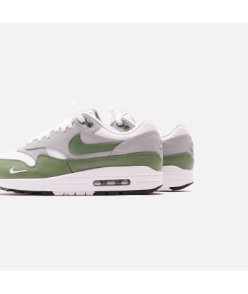 Nike Air Max 1 - White / Spiral Sage / Wolf Grey / Black soldes