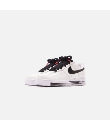 Nike x Paranoise Air Force 1 '07 - White / Black pas cher