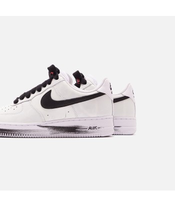 Nike x Paranoise Air Force 1 '07 - White / Black pas cher