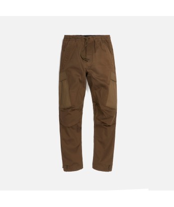 Maharishi Woven Cargo Trackpants Mil Spec Cellulose - Maha Olive de la marque